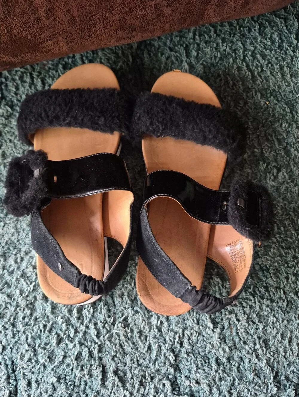 Ugg Le Fluff Sandal Platform Size 9.5